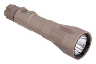 Modlite OKW HOG 21700 Handheld Flashlight features a clear BOROFLOAT lens